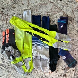 Entire Bundle - Nike/Adidas/Stance Men's Vibrant Athletic Socks Collection